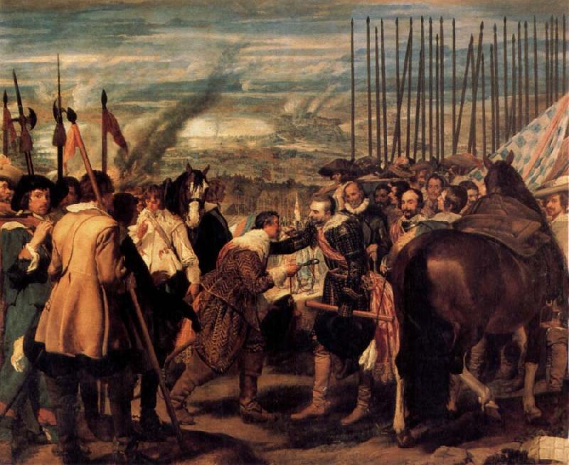 Diego Velazquez Die Ubergabe von Breda.Gesamtbild oil painting image